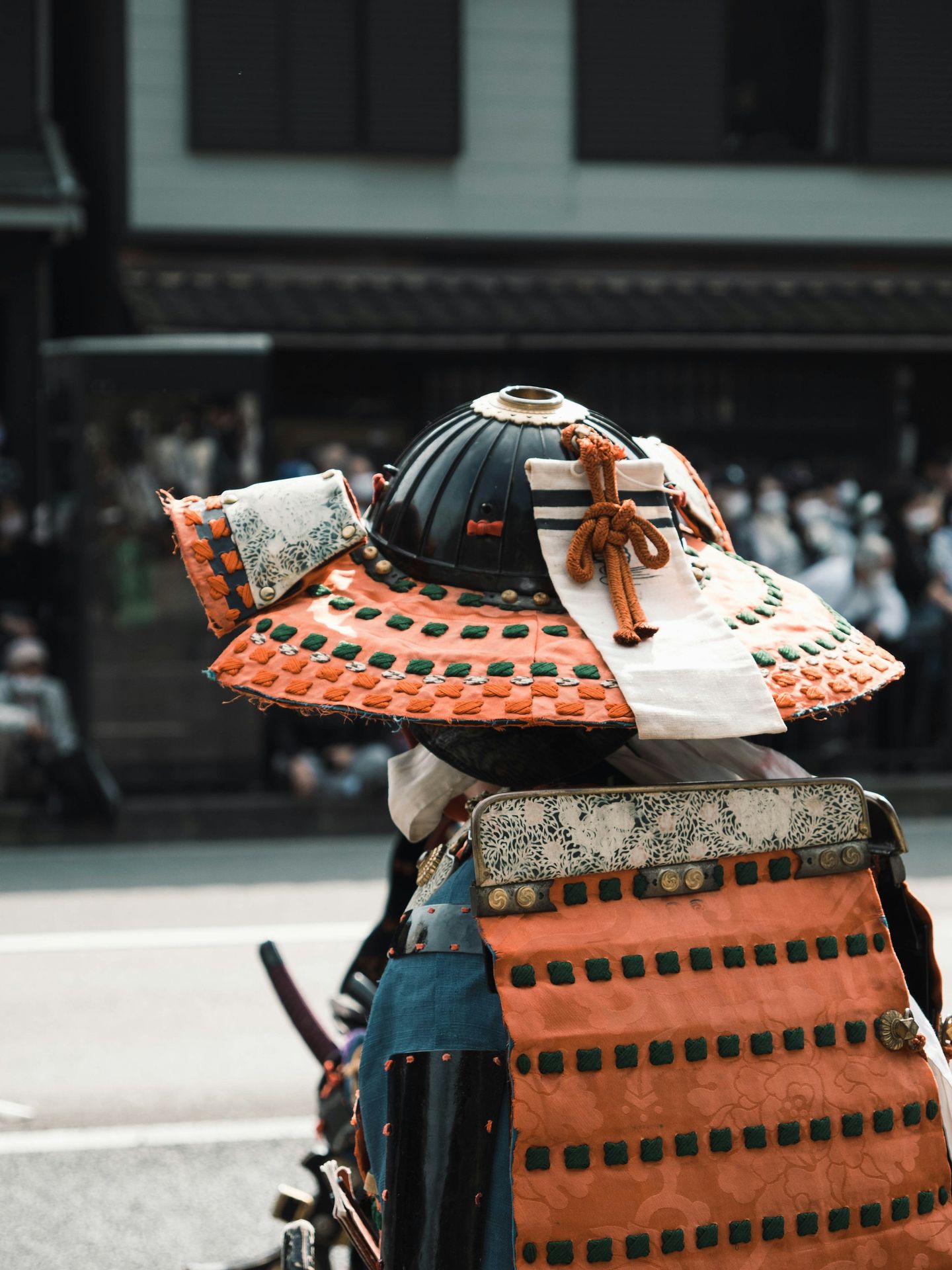 a person wearing a garment